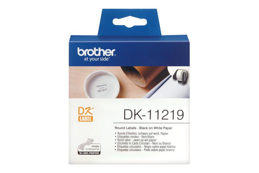 Brother Dk-11219 Etiketter 1200 Stk  Rulle      Cm