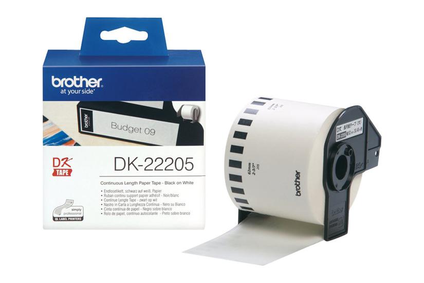 Brother Dk-22205 Termokopieringspapir Rulle      Cm   30