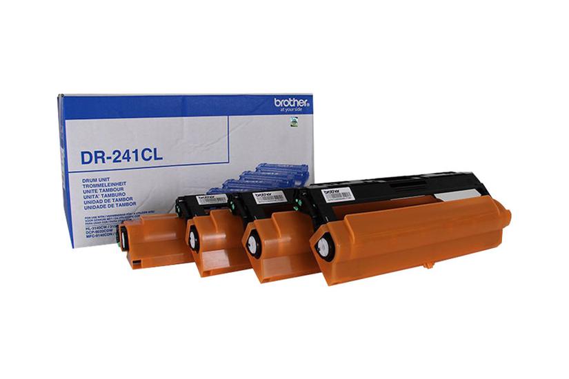 Brother Dr241cl Sort  Gul  Cyan  Magenta Original Tromlekit
