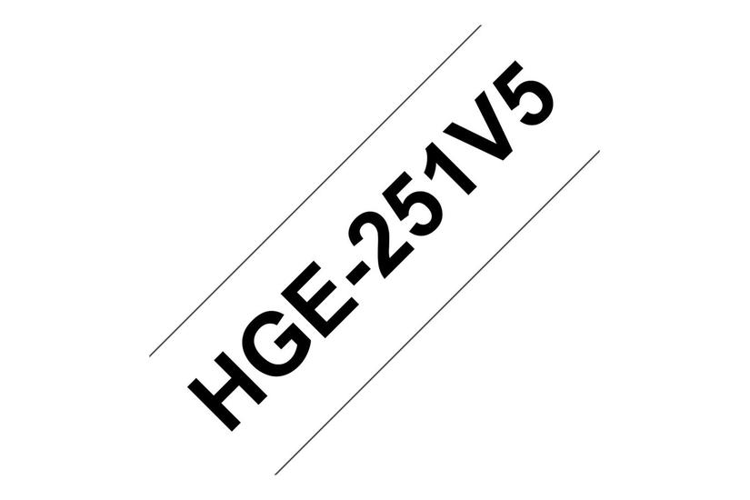 Brother Hge-251v5 Lamineret Bånd Kassette Rulle Cm