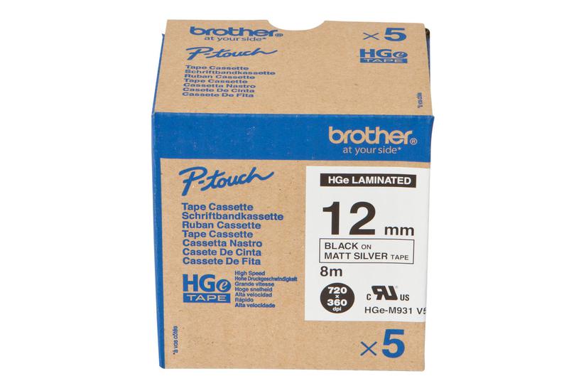 Brother Hge-m931v5 Lamineret Bånd Kassette Rulle Cm