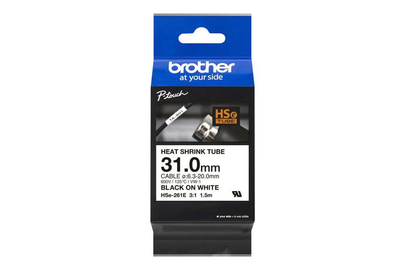 Brother Hse-261e Varmekrymperørtape Kassette Rulle Cm