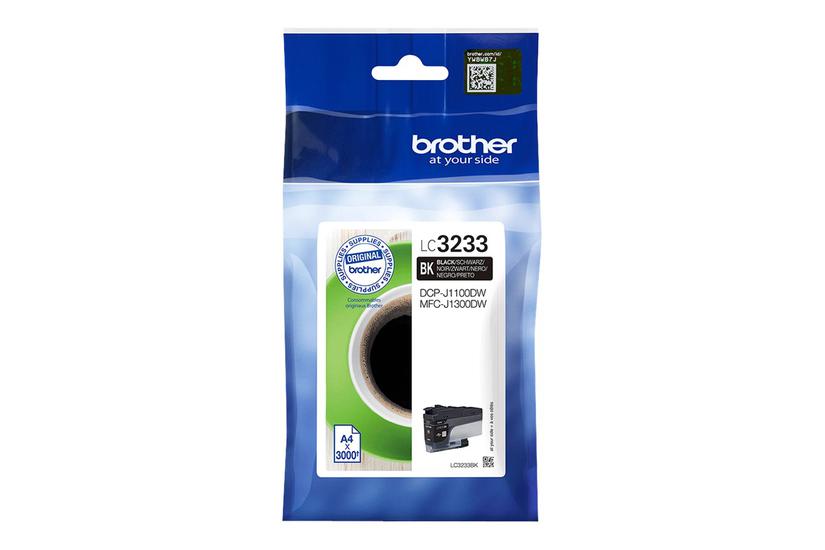 Brother Lc3233bk Sort Original Blækpatron