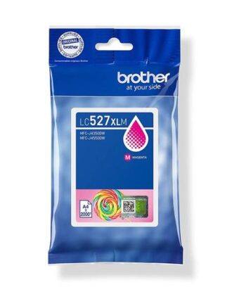 Brother Lc527   Højtydende Magenta Original Blækpatron