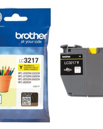 Brother Lc3217y Gul Original Blækpatron