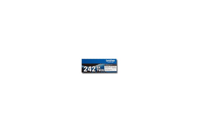 Brother Tn242 Bktwin Pakker Sort Original Tonerpatron