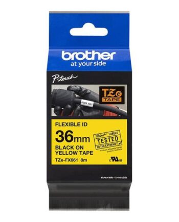 Brother Tze-fx661 Fleksibel Tape   Kassette    Rulle      Cm