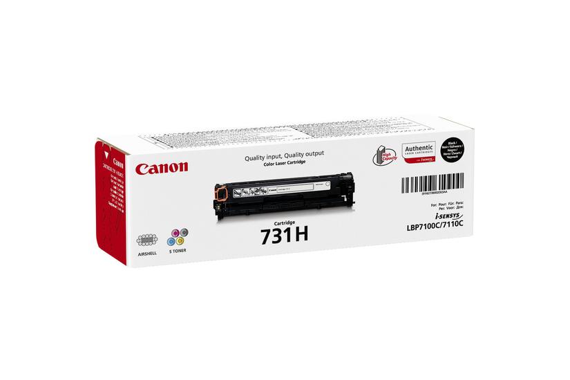 Canon 731 Bk Høj Kapacitet Sort Original Tonerpatron