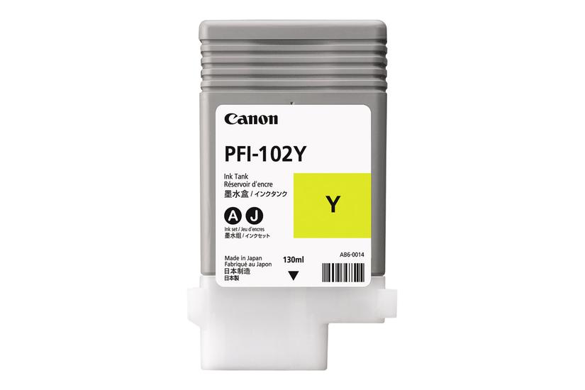 Canon Lucia Pfi-102 Gul Original Blækbeholder