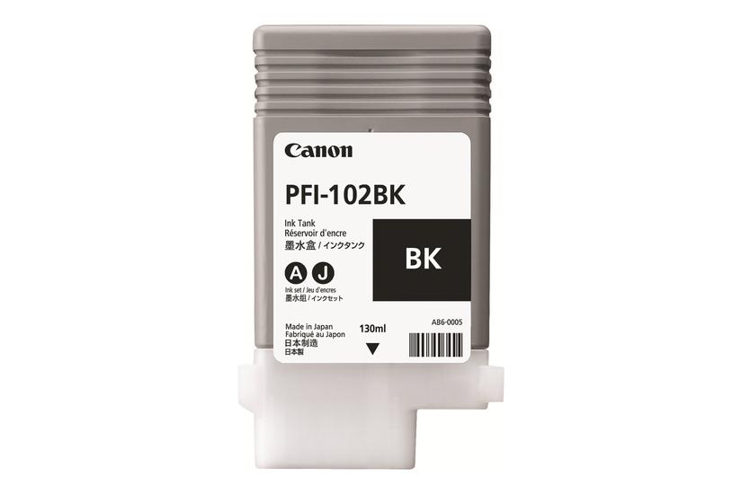 Canon Pfi-102 Bk Sort Original Blækbeholder