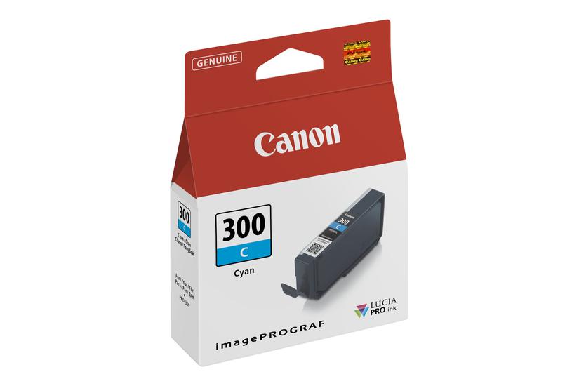 Canon Pfi-300 Cyan Original Blækbeholder