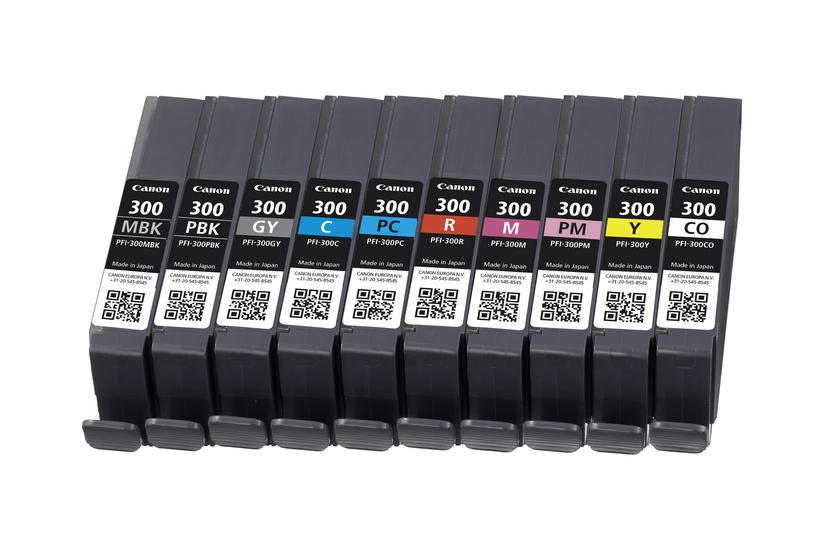 Canon Pfi-300 Rød Original Blækbeholder