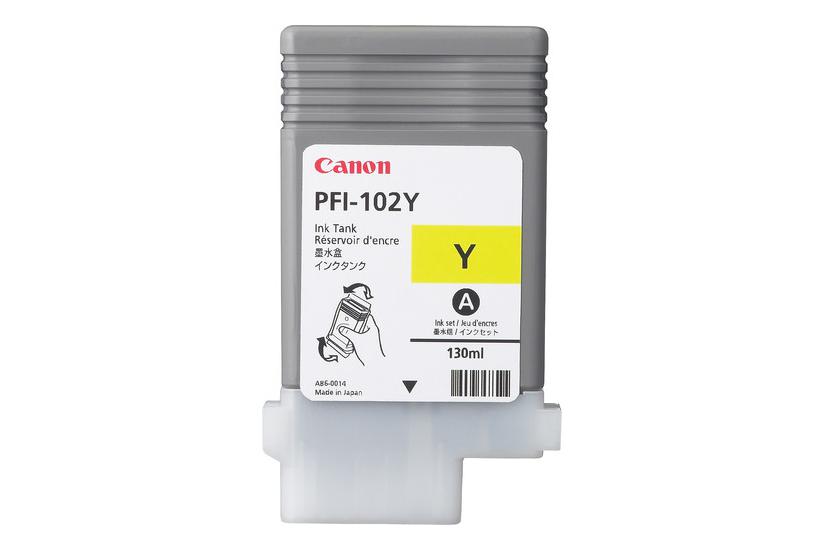 Canon Pfi-102 Gul Original Blækbeholder