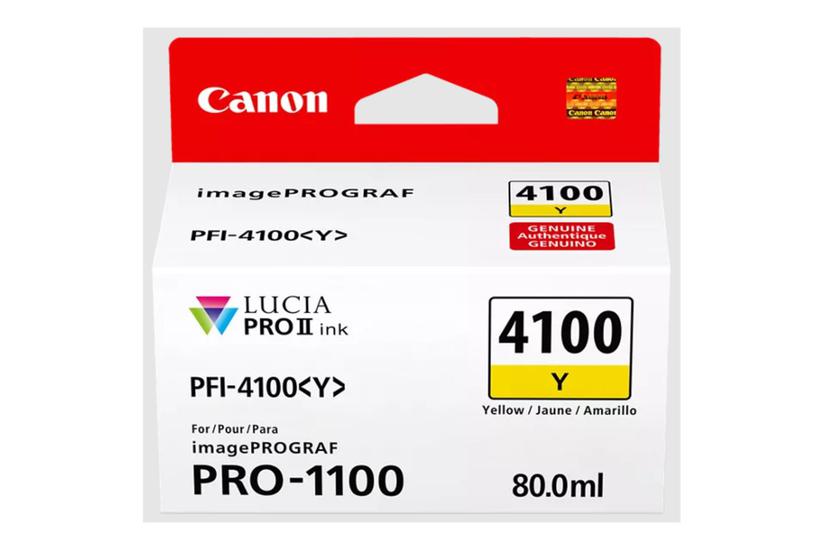 Canon Pfi-4100 Gul Original Blækbeholder