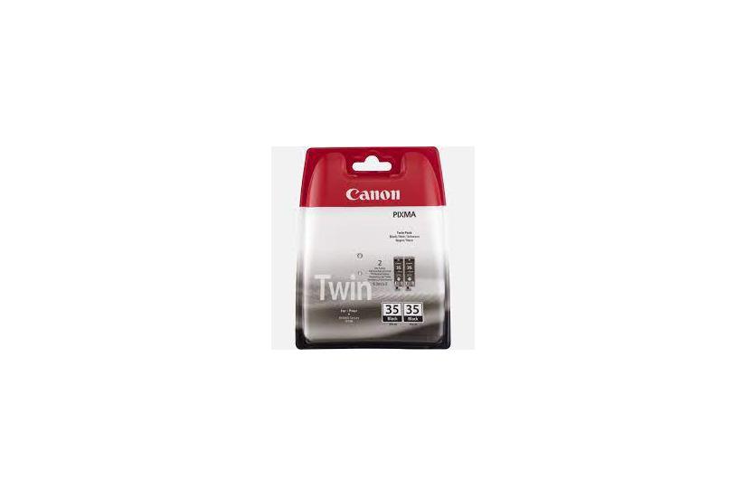 Canon Pgi-35bk Twin Pack Pakker Sort Original Blækbeholder