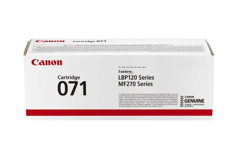 Canon Tonerpatron 071 Sort
