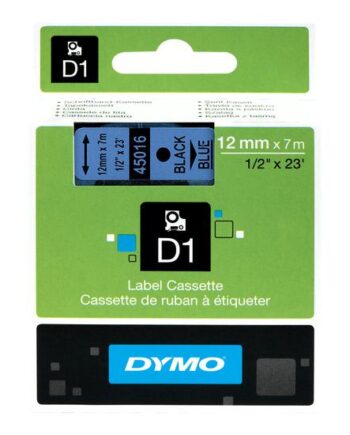 Dymo D1 Mærkattape   Kassette    Rulle      Cm