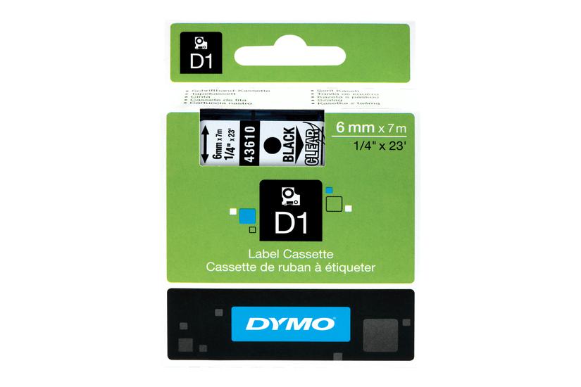 Dymo D1 Tape Skinnende Kassette Rulle Cm