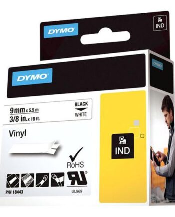 Dymo Ind Mærkattape   Kassette    Rulle      Cm