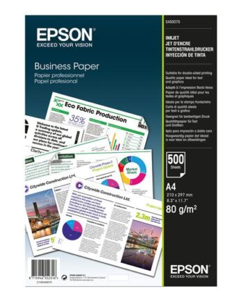 Epson Business Paper Almindeligt Papir 500 Ark A4 80 Gsm