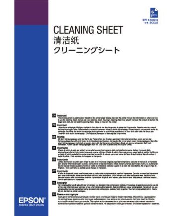 Epson Cleaning Sheets Renseark