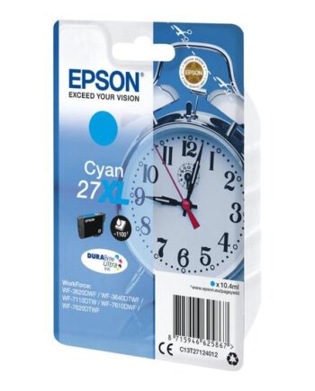 Epson 27    Cyan Original Blækpatron