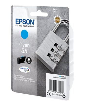 Epson 35 Cyan Original Blækpatron