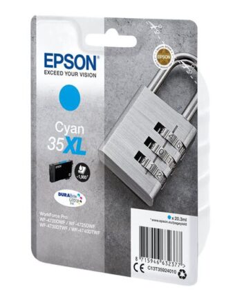 Epson 35    Cyan Original Blækpatron