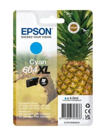 Epson 604  Cyan Original Blækpatron