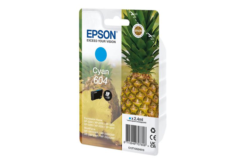Epson 604 Cyan Original Blækpatron