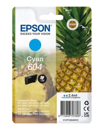 Epson 604 Cyan Original Blækpatron