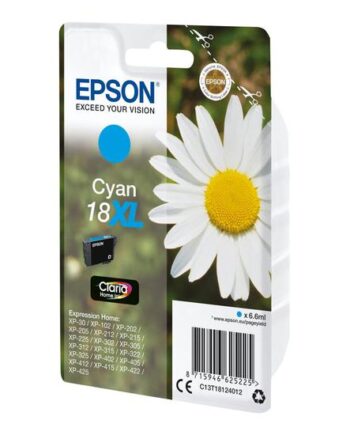 Epson 18    Cyan Original Blækpatron