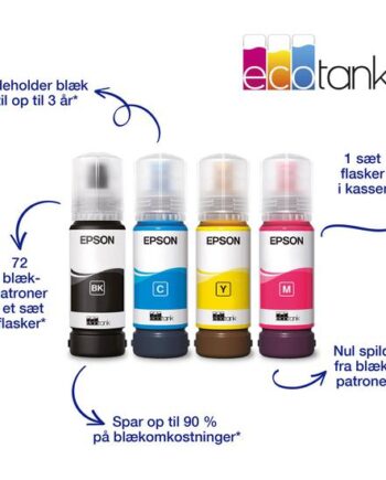 Epson Ecotank Et-2864 Multifunktionsprinter Farve