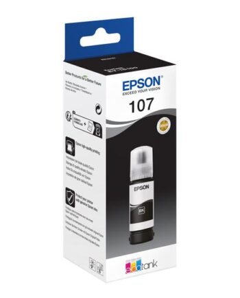 Epson Ecotank 107 Sort Original Blækrefill