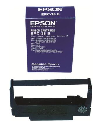 Epson Erc 38b   Sort Print-bånd
