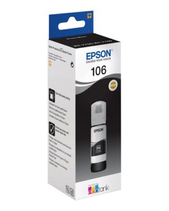 Epson 106 Foto-sort Original Blækbeholder