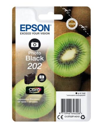 Epson 202 Foto-sort Original Blækpatron