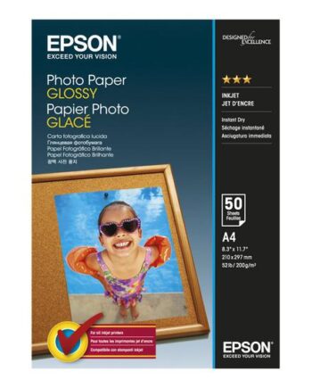 Epson Fotopapir Skinnende 50 Ark A4 200 Gsm