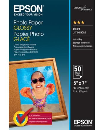 Epson Fotopapir Skinnende 50 Ark 127   178 Mm 200