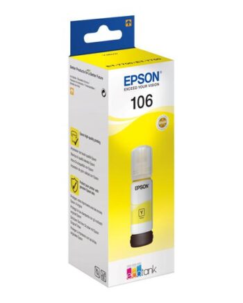 Epson 106 Gul Original Blækbeholder