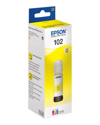 Epson 102 Gul Original Blækbeholder