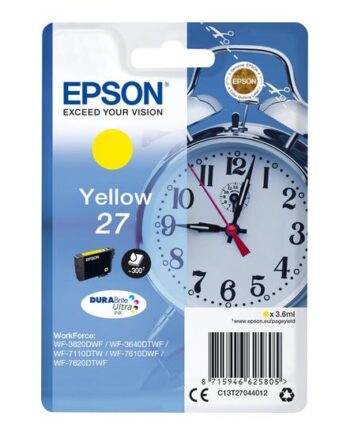 Epson 27 Gul Original Blækpatron
