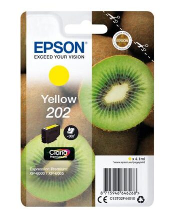 Epson 202 Gul Original Blækpatron