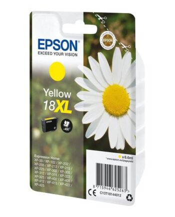 Epson 18    Gul Original Blækpatron