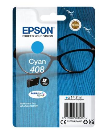 Epson 408 Høj Kapacitet Cyan Original Blækpatron