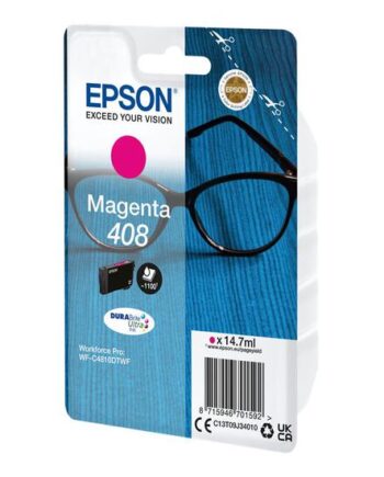 Epson 408 Høj Kapacitet Magenta Original Blækpatron