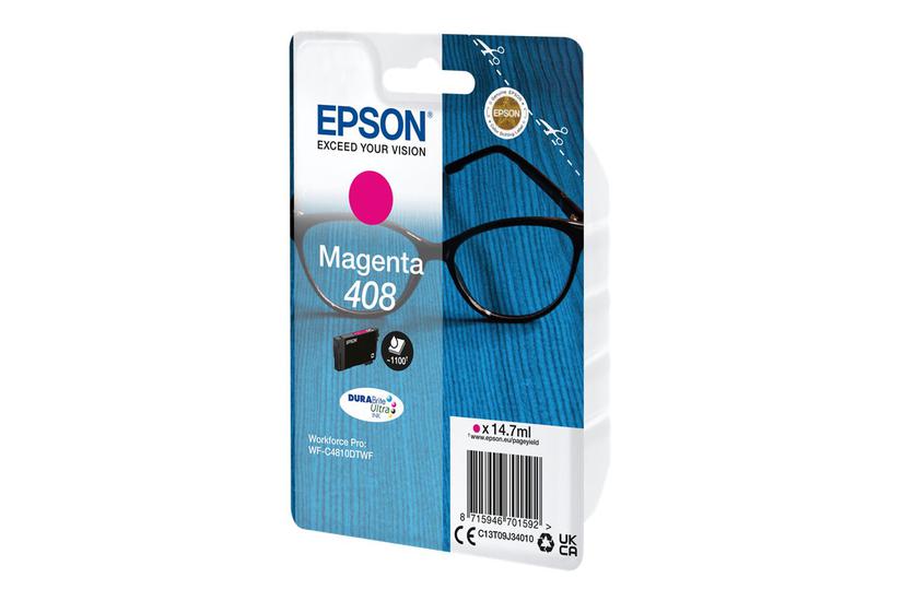 Epson 408 Høj Kapacitet Magenta Original Blækpatron