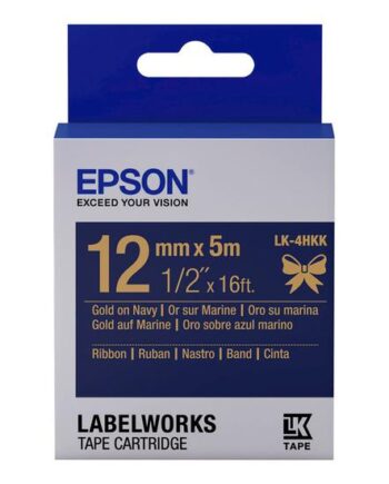 Epson Labelworks Lk-4hkk Båndtape Satin   Kassette    Rulle      Cm