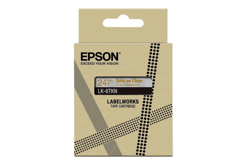 Epson Labelworks Lk-6tkn Tapepatron Metallisk Kassette Rulle Cm