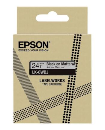 Epson Labelworks Lk-6wbj Tapepatron   Kassette    Rulle      Cm